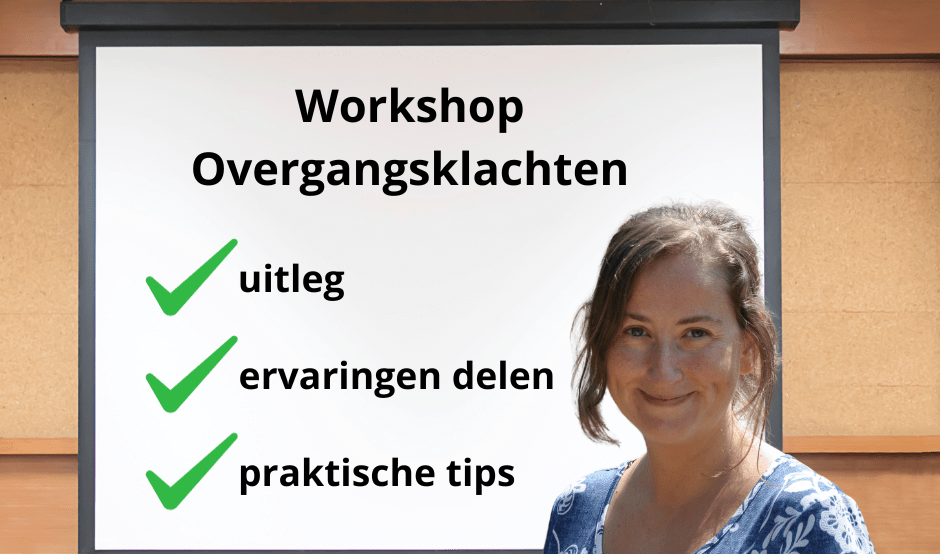 Workshop overgangsklachten op locatie